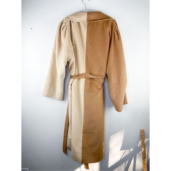 Anthropologie Du Paradis Two Tone Oversized Overcoat Size 3x - Picture 10 of 14